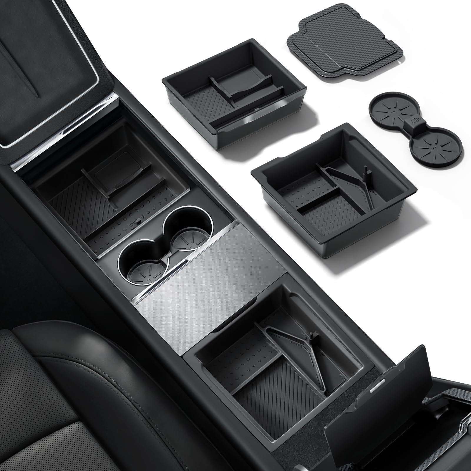 REEVAA front view showing full console fit and clean OEM look