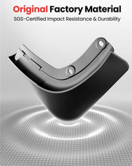 REEVAA installed rear wheel well detail showing precise bodyline integration and protection