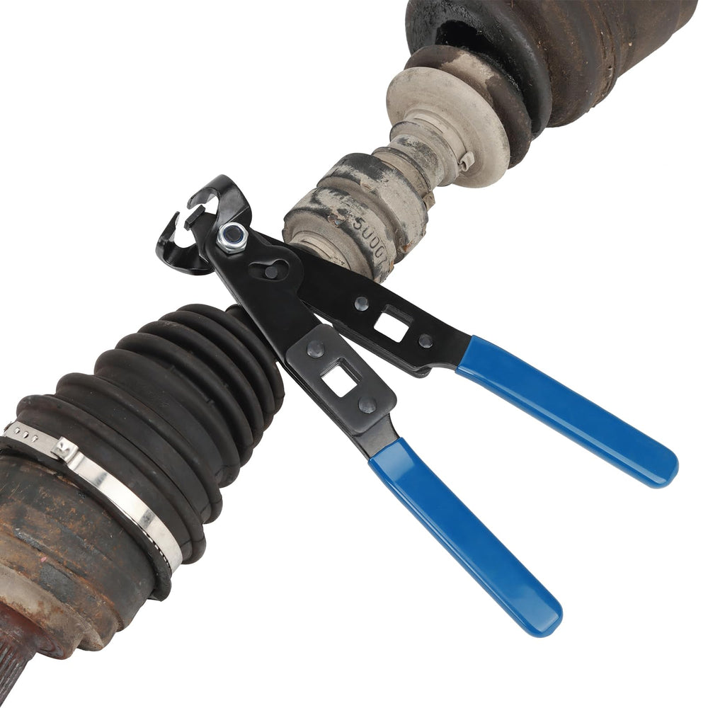 ReluxGo tool beside a ruler to show length and reach for tight CV joint access