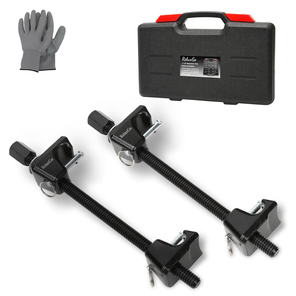 ReluxGo front view of compressor set showing robust build and parts for reliable repairs