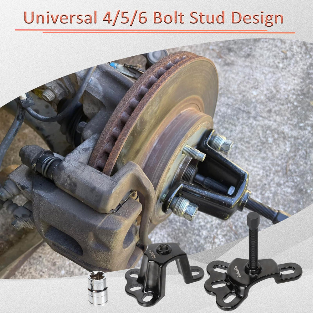ReluxGo rear flange axle puller detail displaying fitment and strength