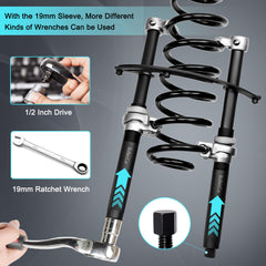ReluxGo adjustable safety bracket detail showing stable parallel compression benefit