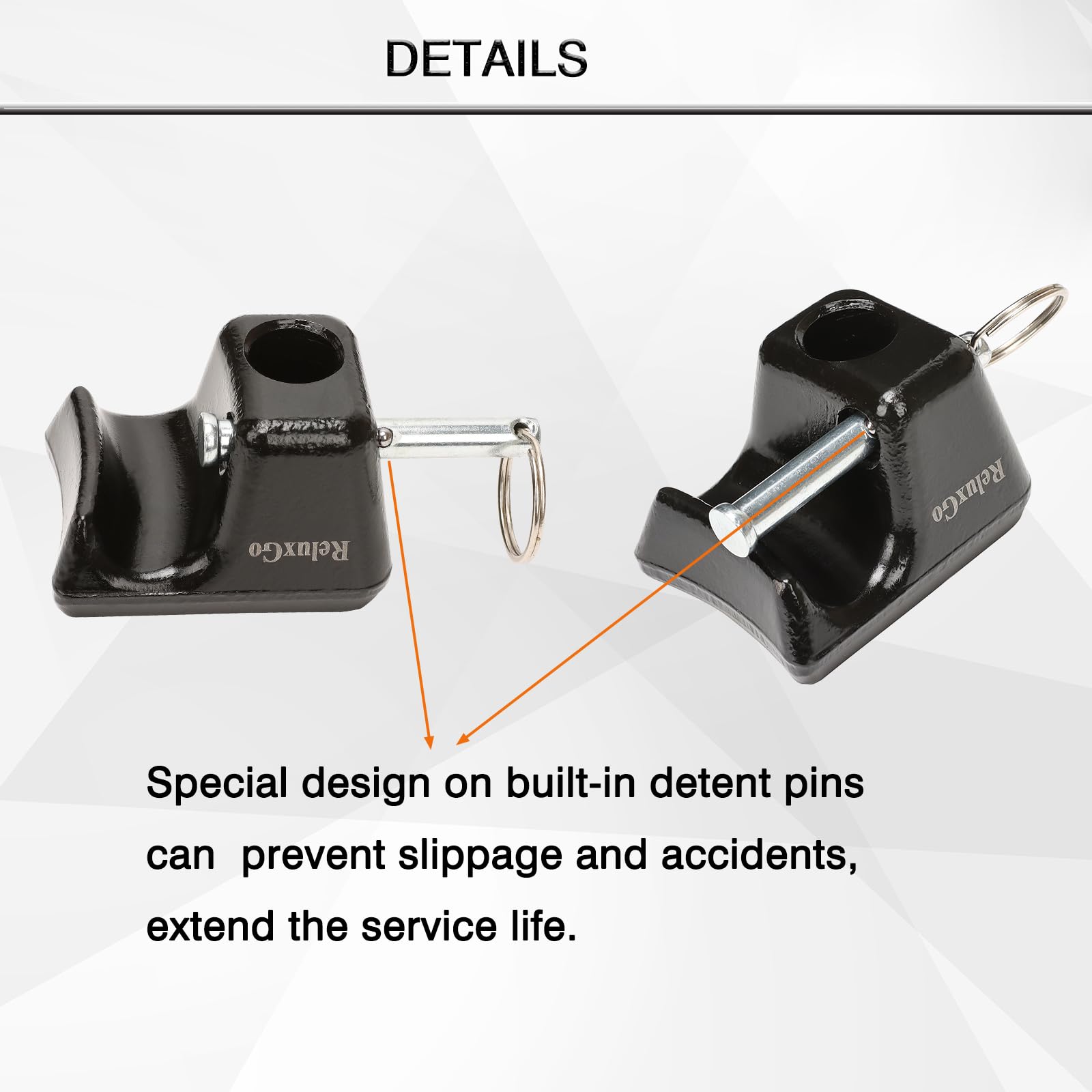ReluxGo next to measuring tape showing 10.6 inch range for broad spring fitment