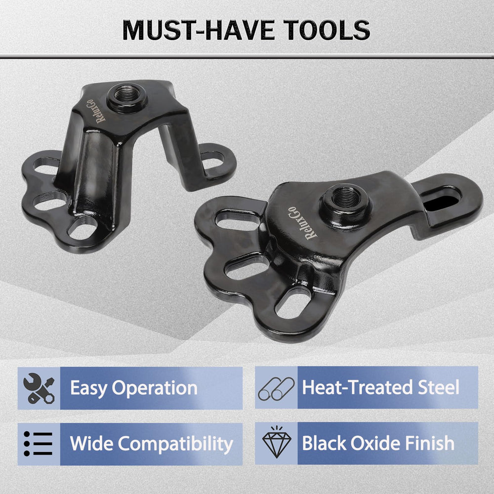 ReluxGo tool installed on vehicle hub demonstrating clean axle extraction