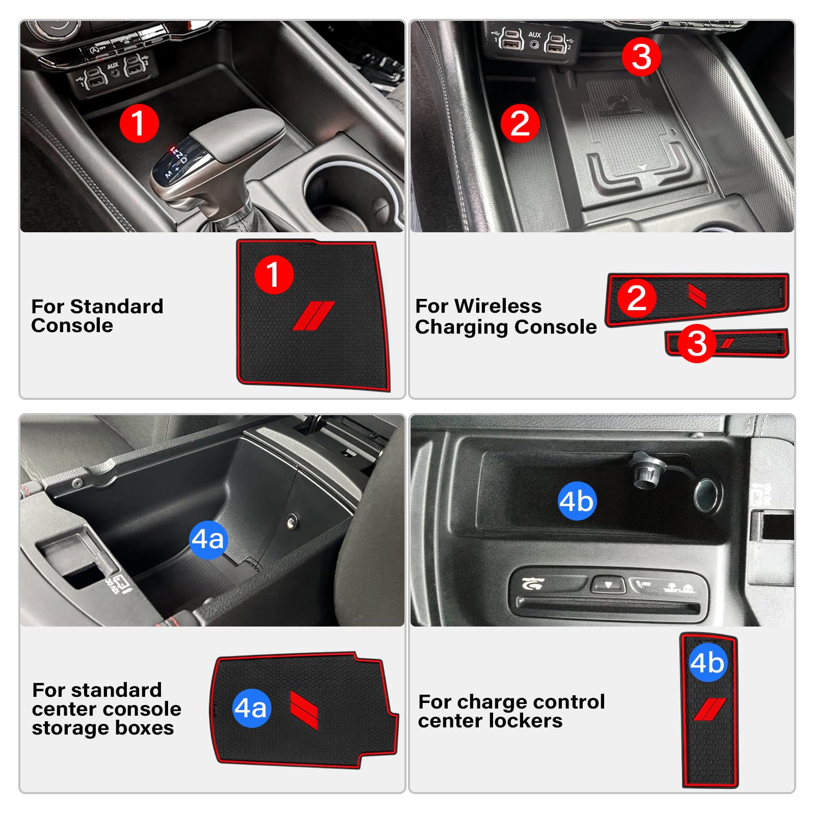 REMOCH rubber liner with Dodge double-stripe logo adding custom style
