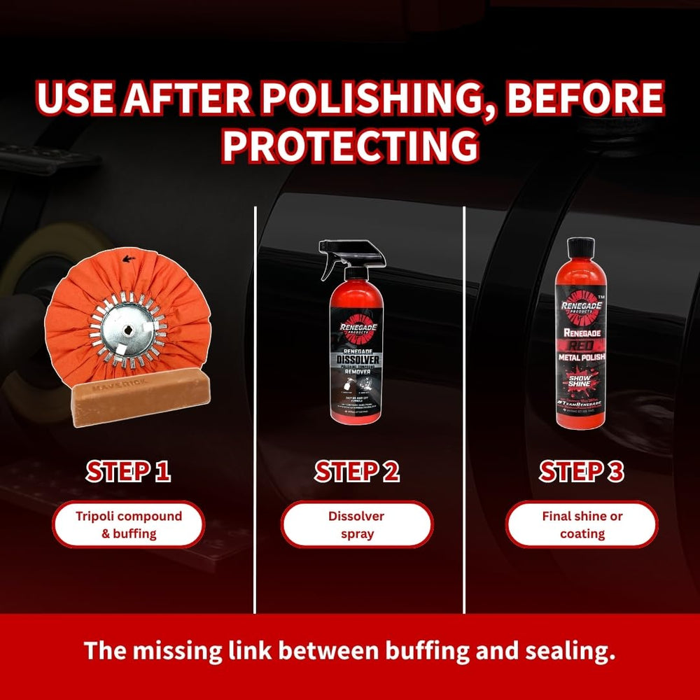 Renegade Products packaging with instructions highlighting safe usage