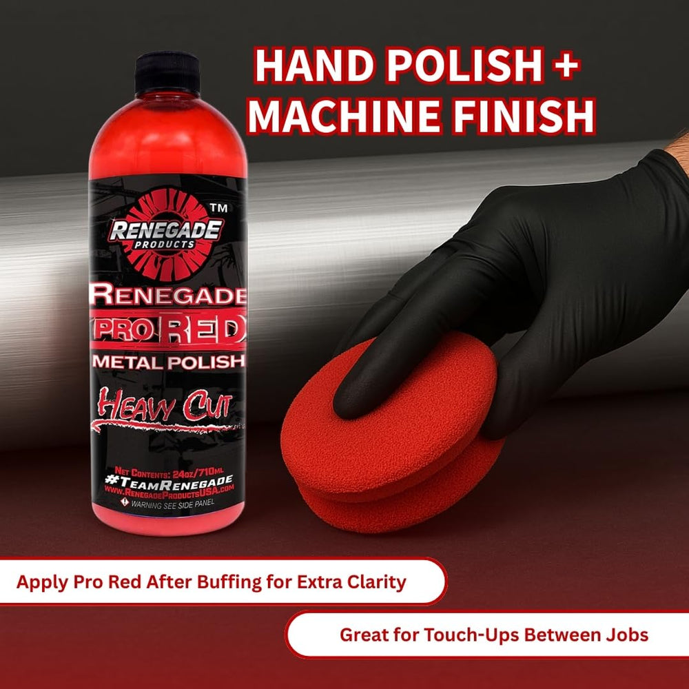 Renegade Products microfiber cloths and accessories for streak-free wiping and residue removal