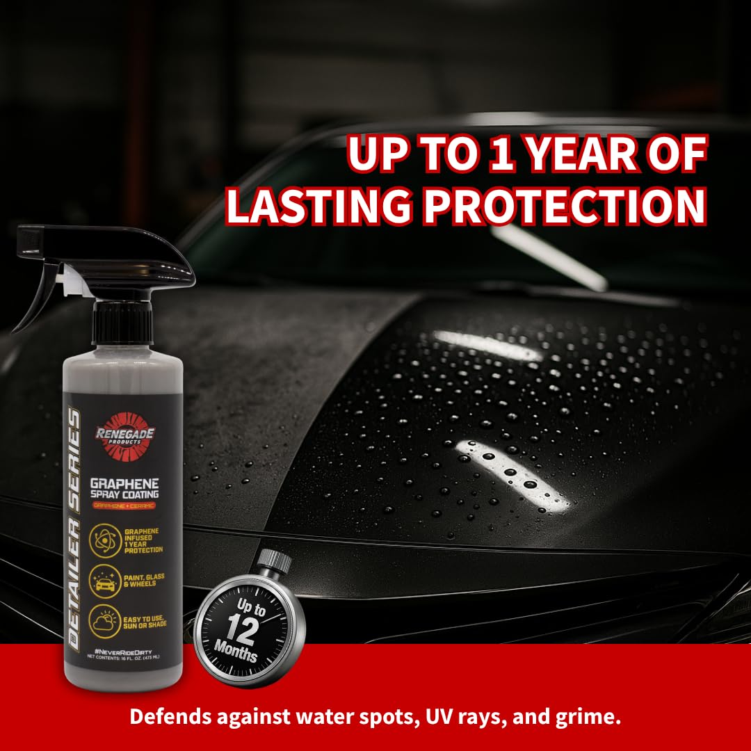 Renegade Products coat showing enhanced gloss and depth for visibly improved finish