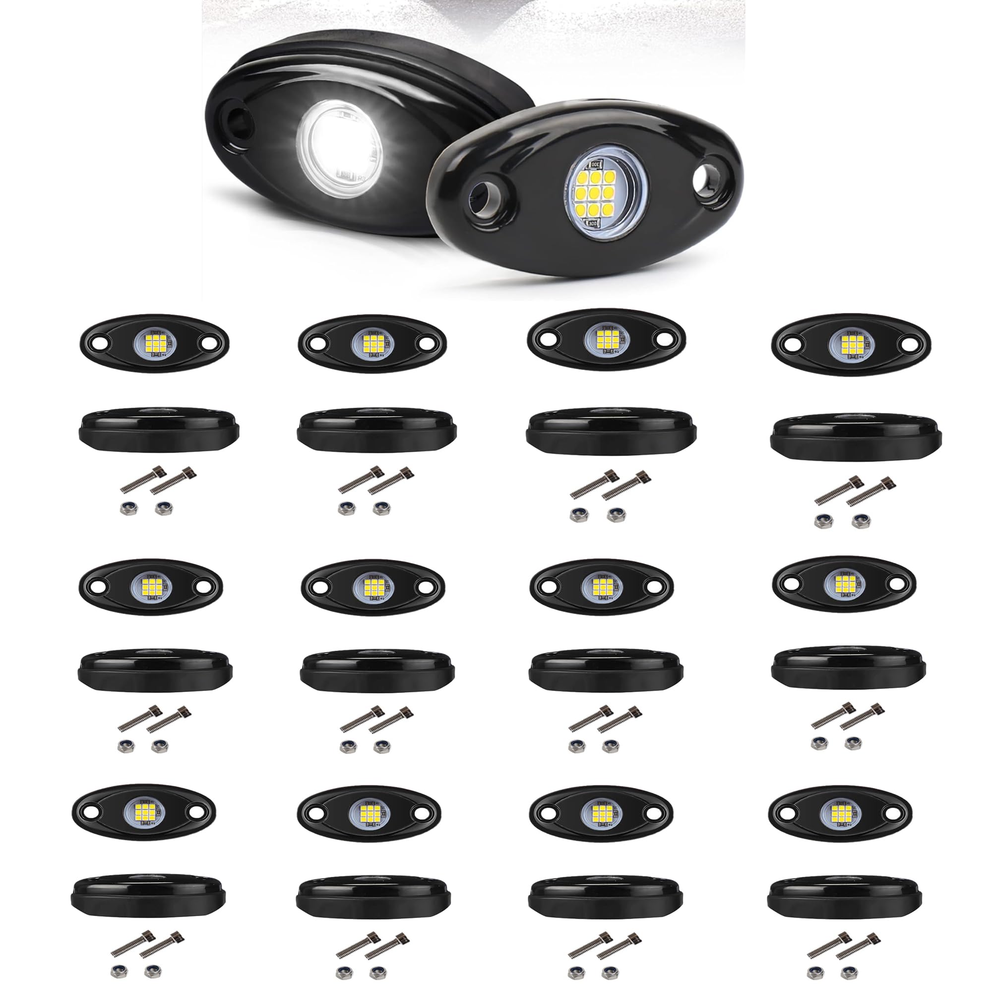 RENMAII-LIGHT installed on boat deck proving marine safe IP68 waterproof performance