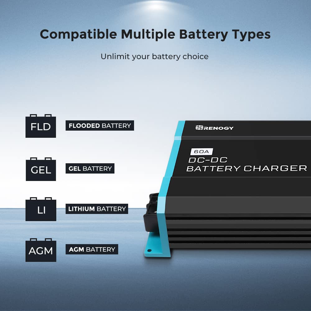 Renogy charger terminal ports detail facilitating safe professional installation benefit