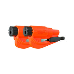 RESQME front view on keyring shows compact escape tool and easy access