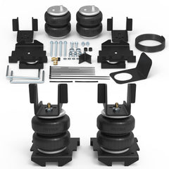 RETRUE rear air bags front packaging showing kit contents and reassurance
