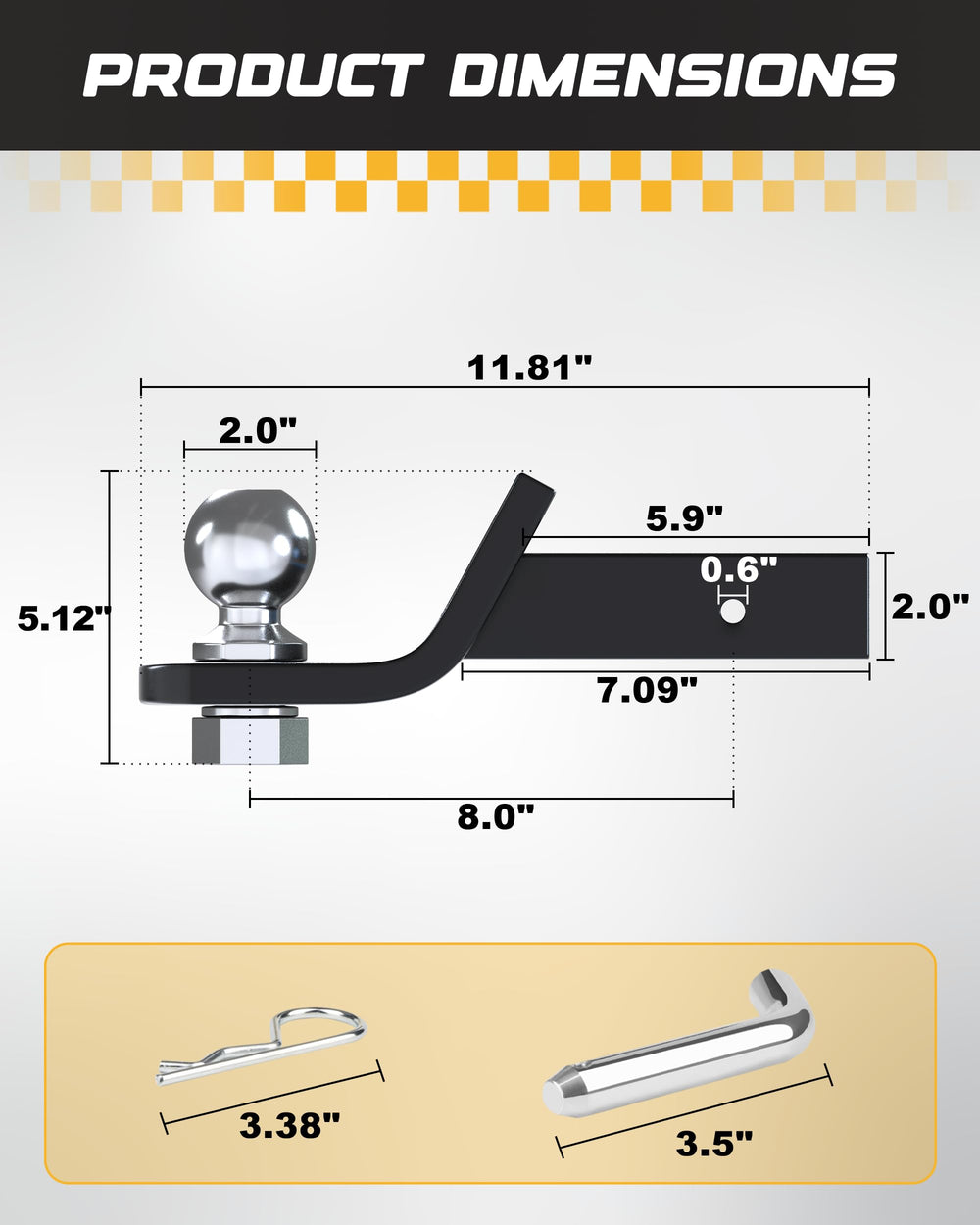 RETRUE trailer towing setup demonstrating stable connection and peace of mind