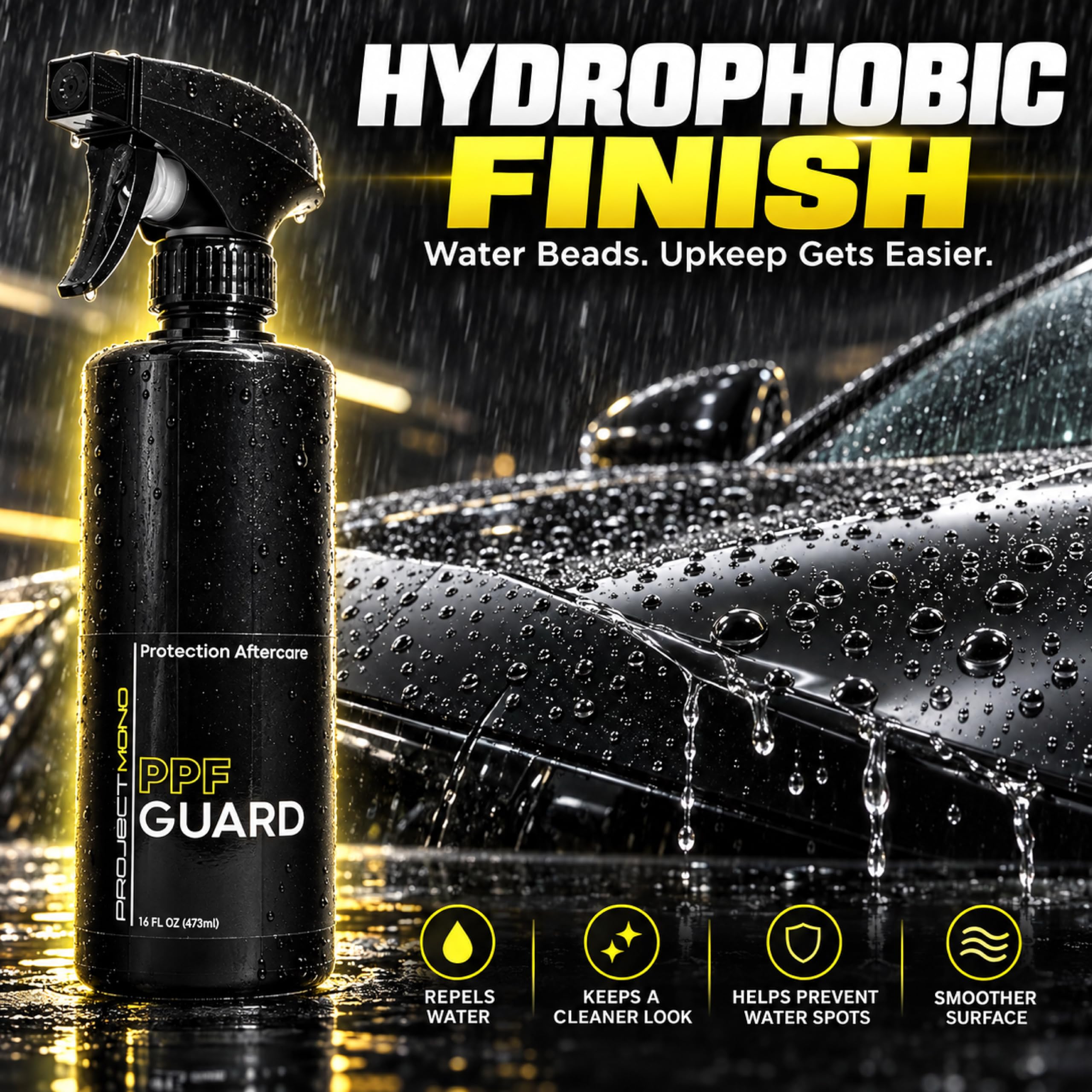 Rev Auto demonstrated on matte PPF maintaining texture while cleaning effectively