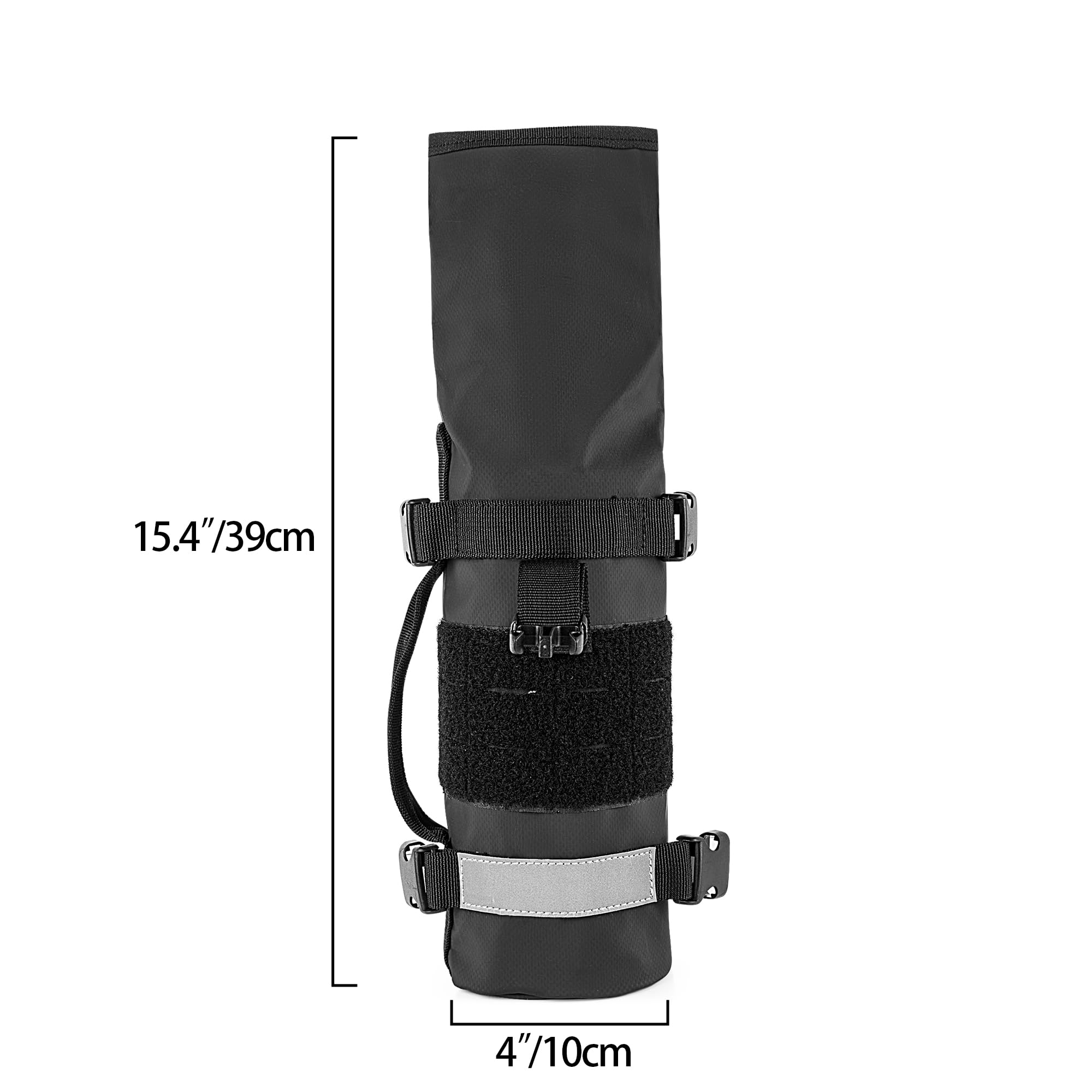 Rexmica side handle and reflective strip for visible, easy carrying