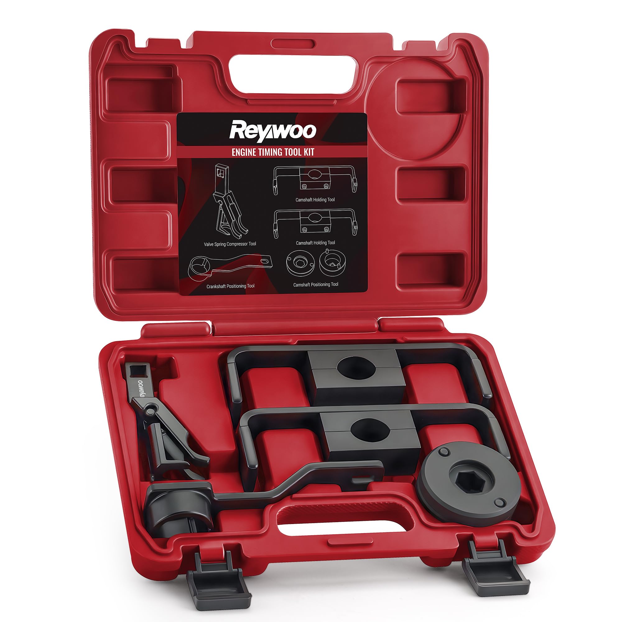 Reywoo front case and tools showing complete kit for fast access
