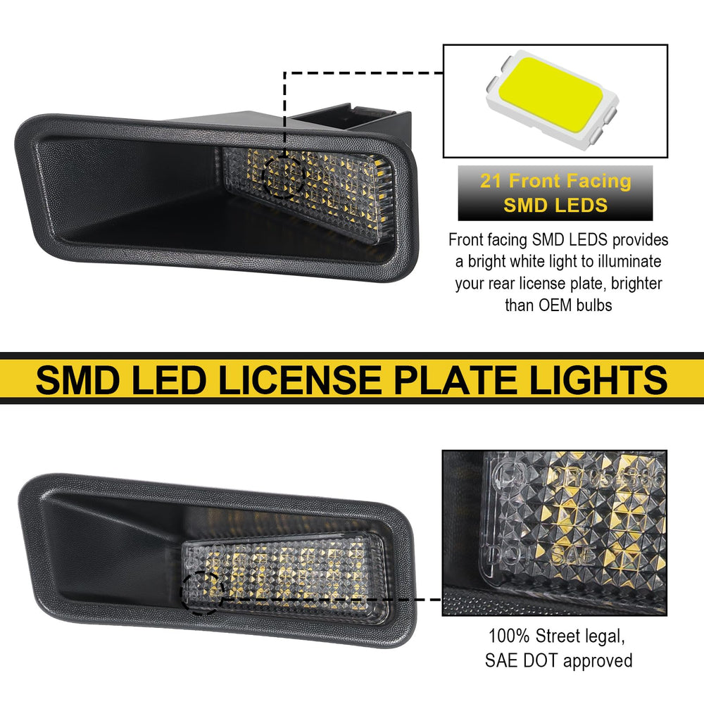 R&F Auto lamp beside ruler showing compact size and easy replacement