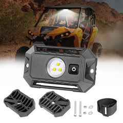 Rfroad Lighting front-facing dome light showing bright illumination benefit
