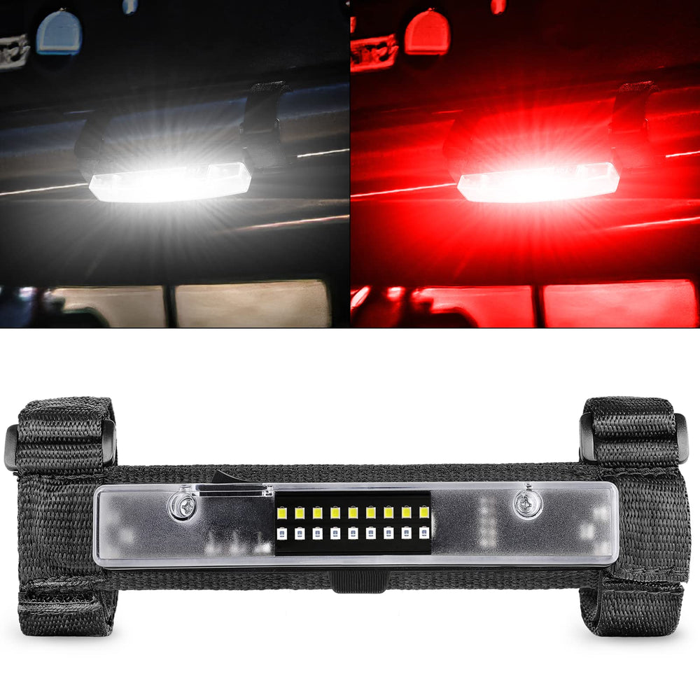 Rfroad Lighting front view showing compact dome light and benefits