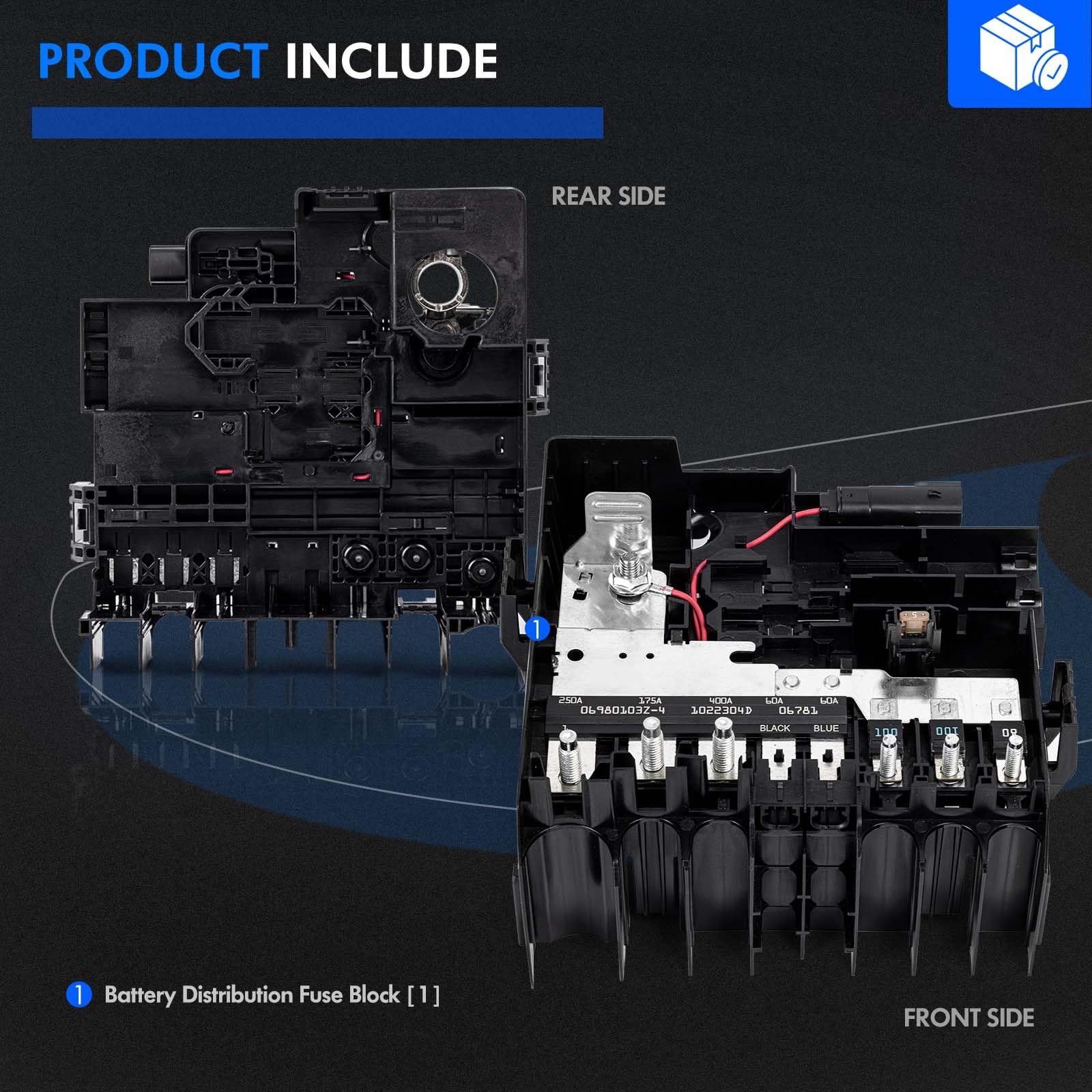 RHAOCZIYAUTO ABS housing texture close-up showing reinforced plastic durability under heat
