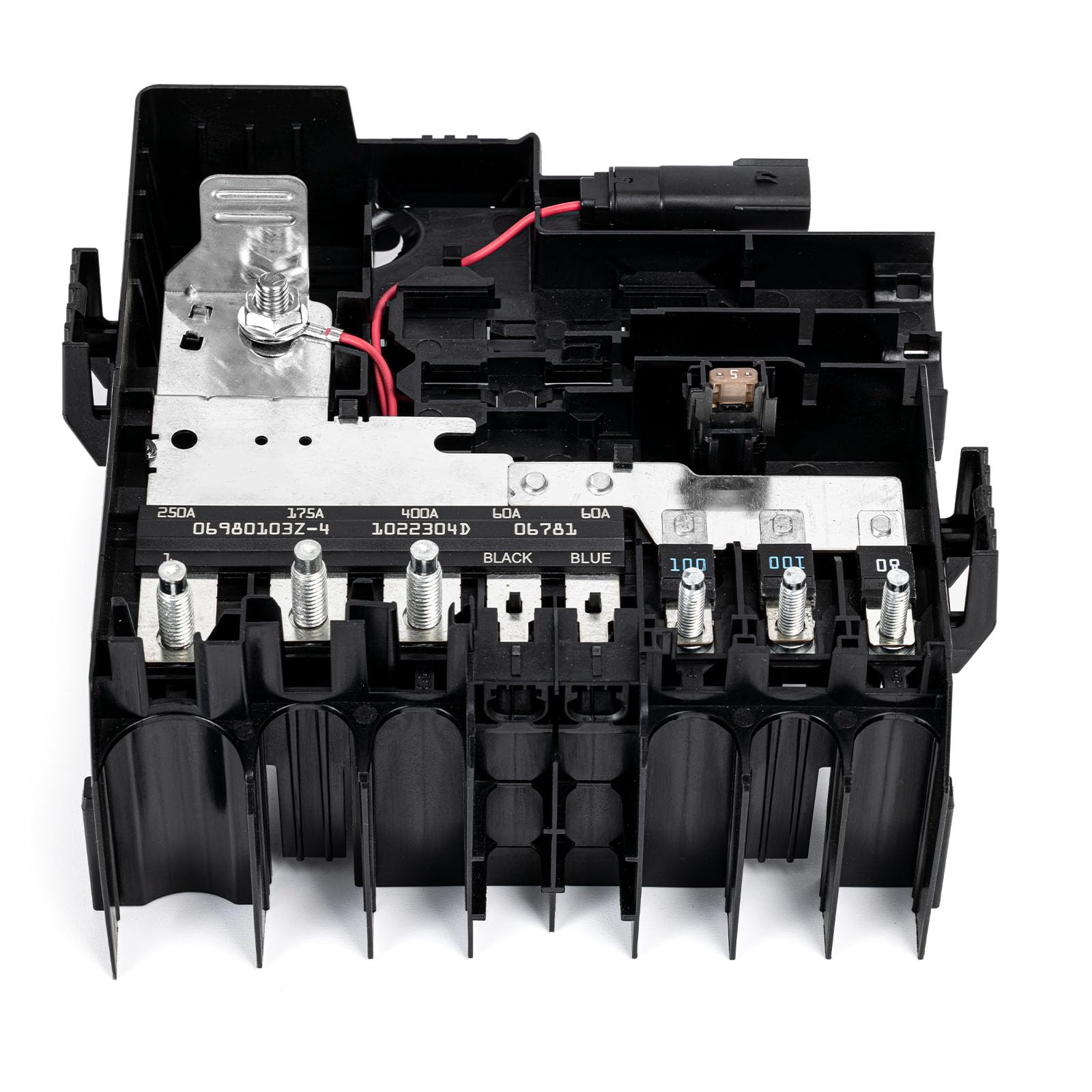 RHAOCZIYAUTO front view of fuse block showing complete housing and connectors for correct fit