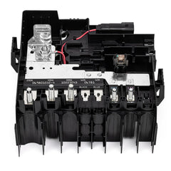 RHAOCZIYAUTO front view of fuse block showing mounting points and fitment benefit