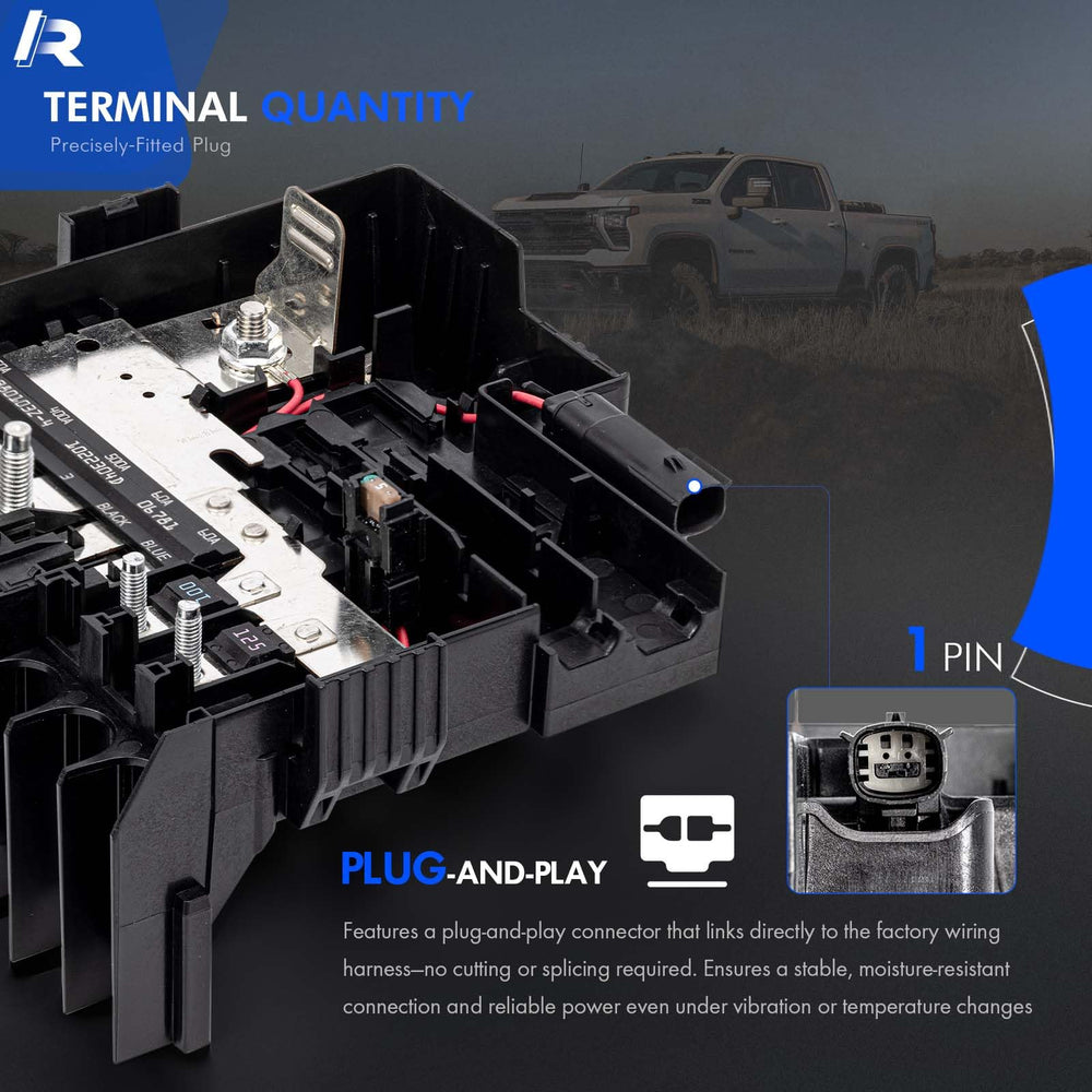 RHAOCZIYAUTO side-by-side scale comparison showing compact size for easy installation