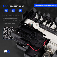 RHAOCZIYAUTO close-up of metal terminals for improved conductivity and reliability
