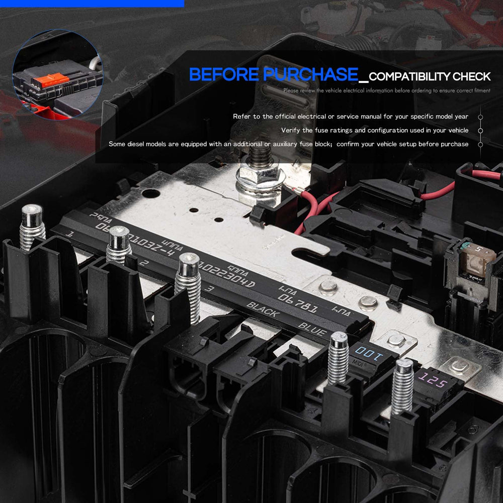 RHAOCZIYAUTO wiring connector detail for correct plug-in alignment and secure connection