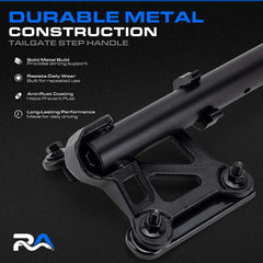 rhaocziyauto handle mounted on tailgate demonstrating secure access