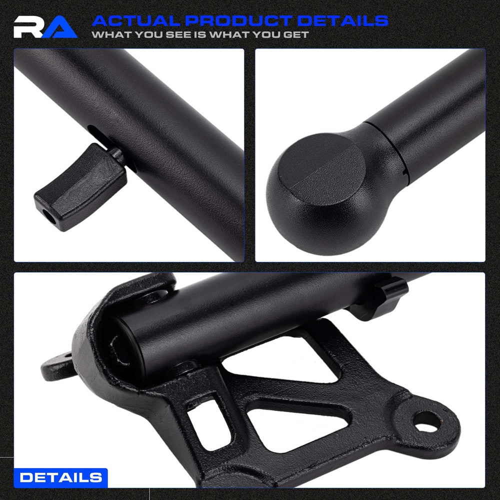 rhaocziyauto side profile showing solid cast-steel construction benefit