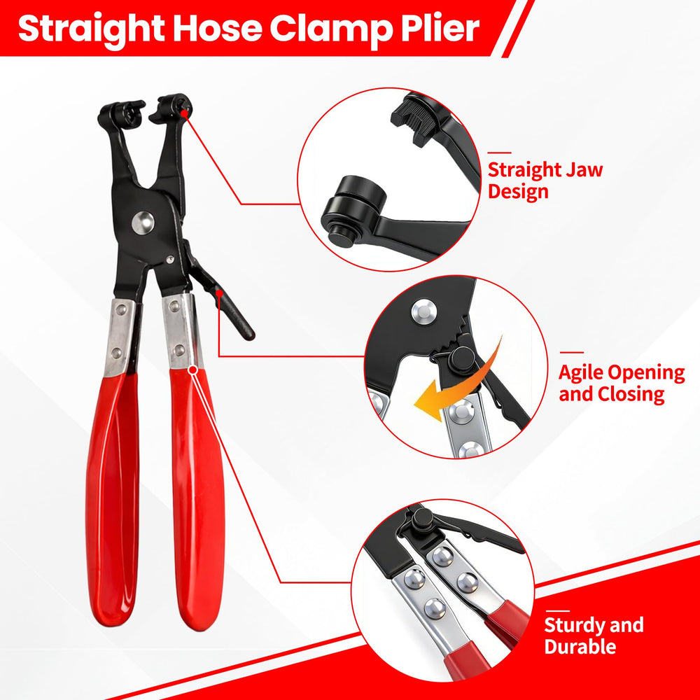 Rhevosil 2-in-1 clip plier jaw geometry demonstrating smooth press-tab removal