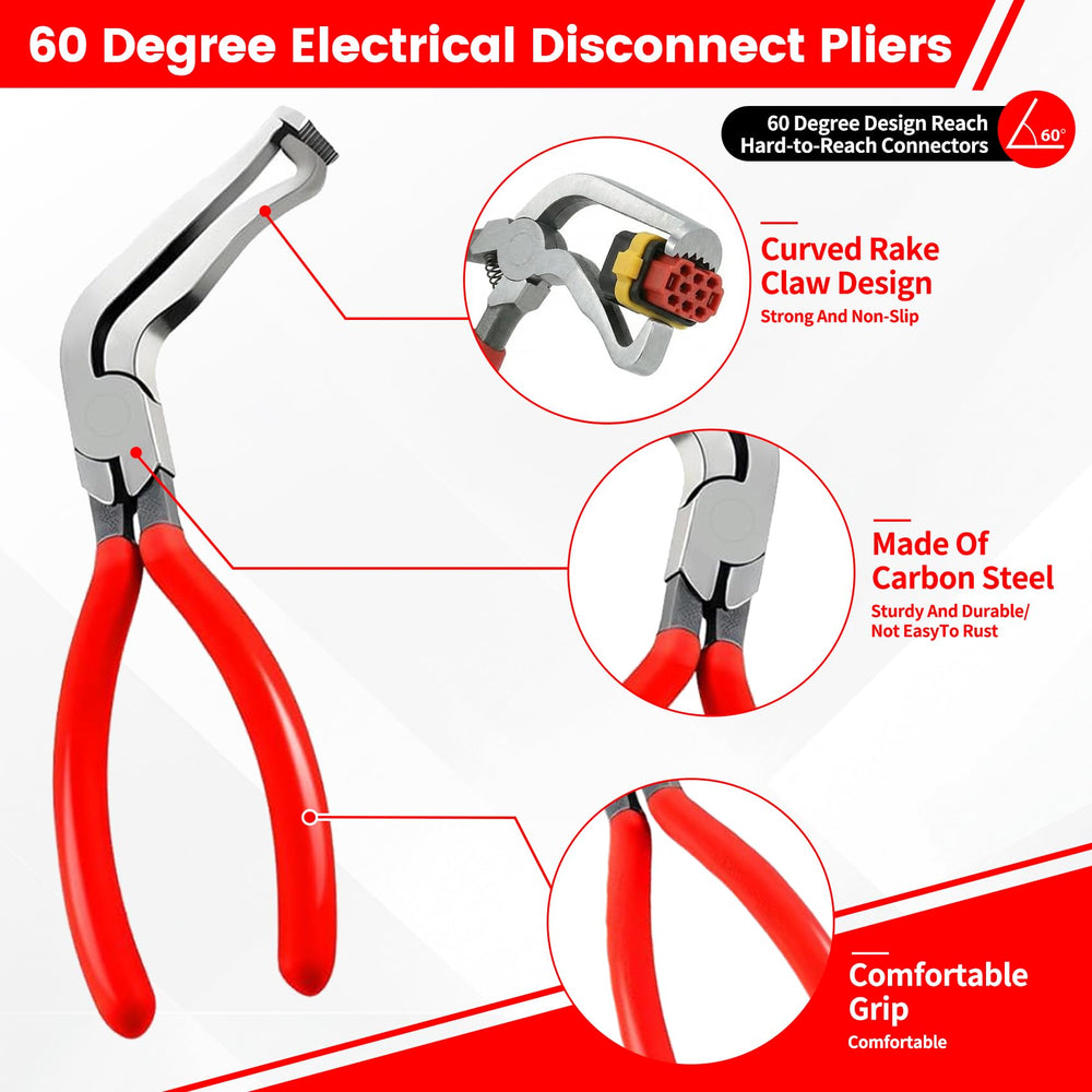 Rhevosil terminal separator double-ended tip ready to split electrical connector safely
