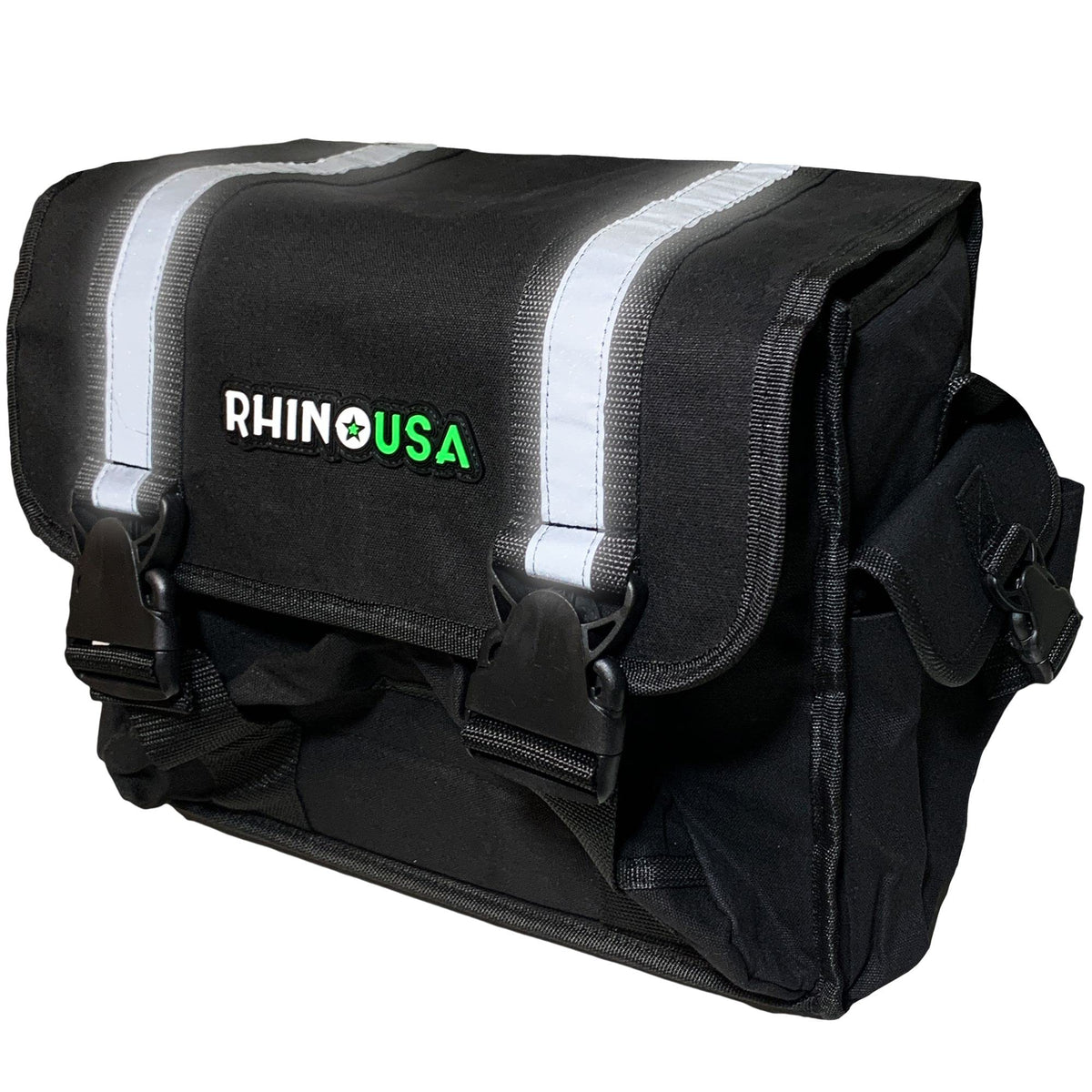 Rhino USA front view of durable recovery bag showing strong handles and zipper