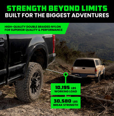 Rhino USA close-up of synthetic fiber weave, built for stretch and durability