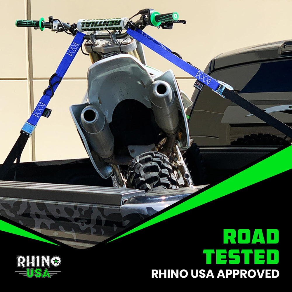 Rhino USA straps used in trailer setup for reliable, protected hauling