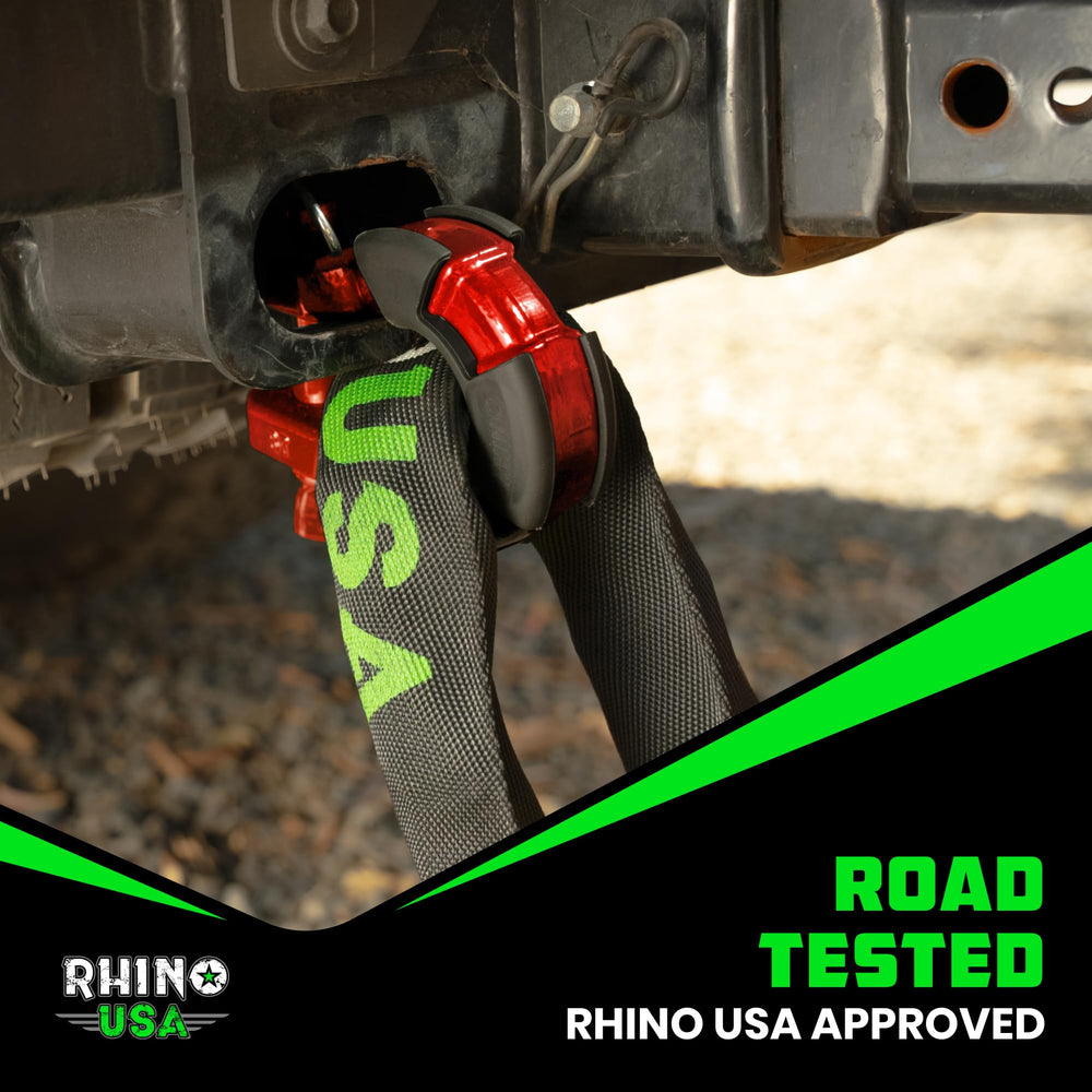 Rhino USA metal finish and markings showing rating and manufacturing details