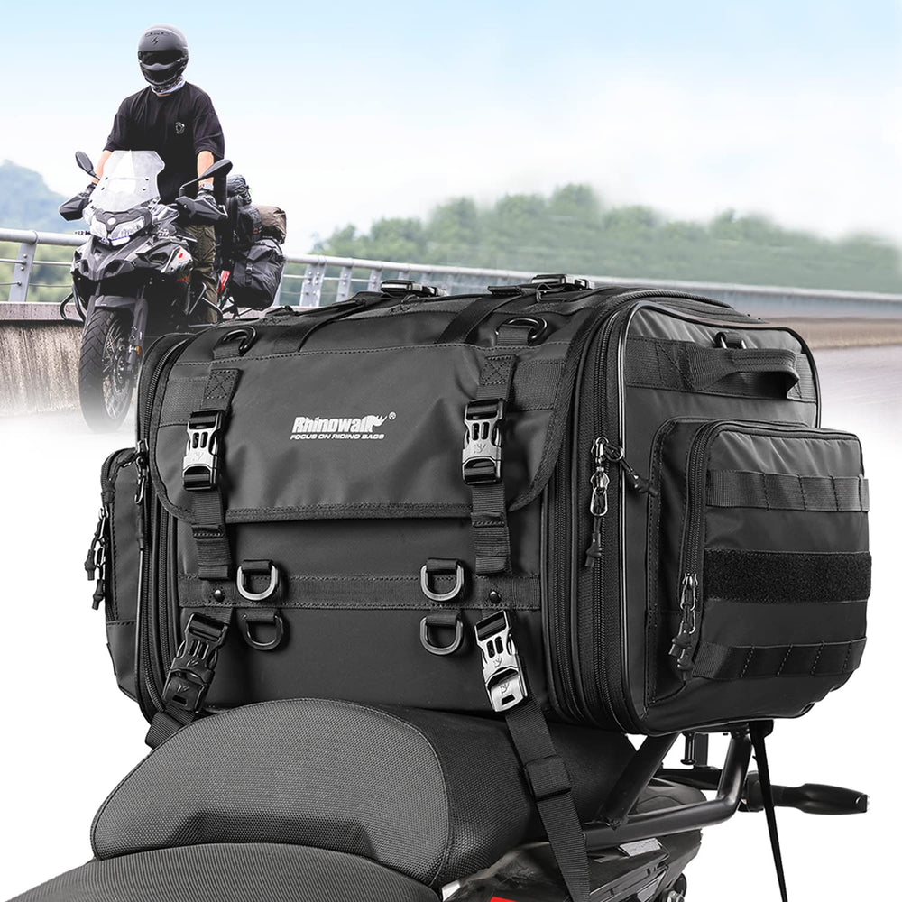 Rhinowalk front view showing compact profile and easy access pockets