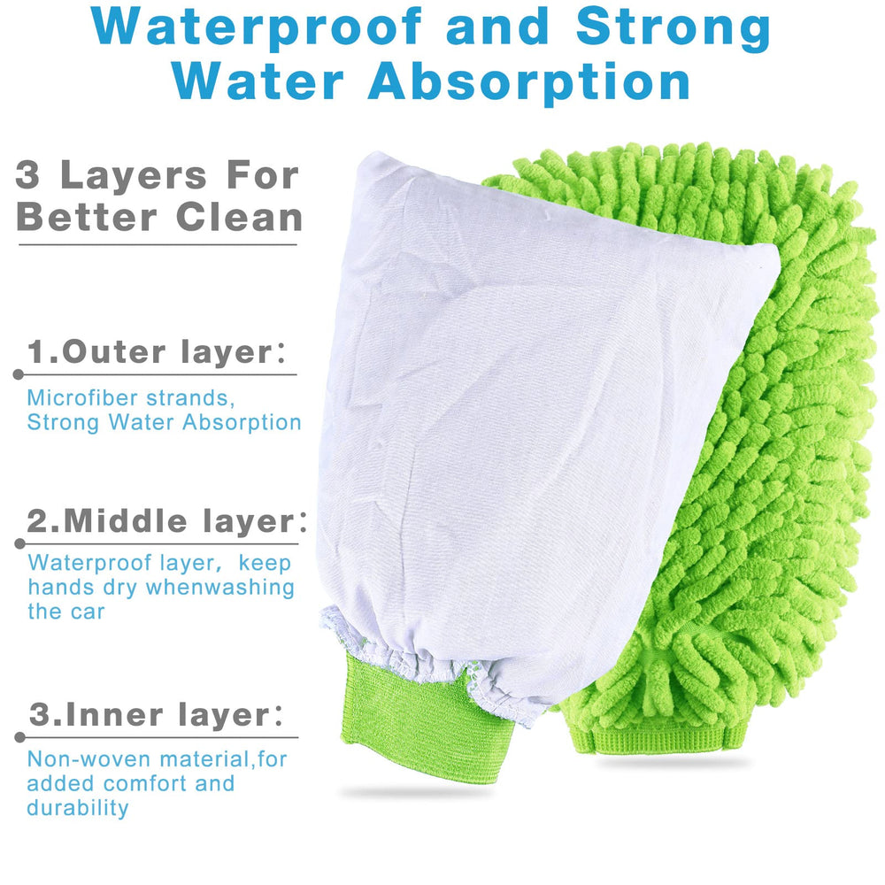 Riakrum interior waterproof lining detail keeping hands dry during washes