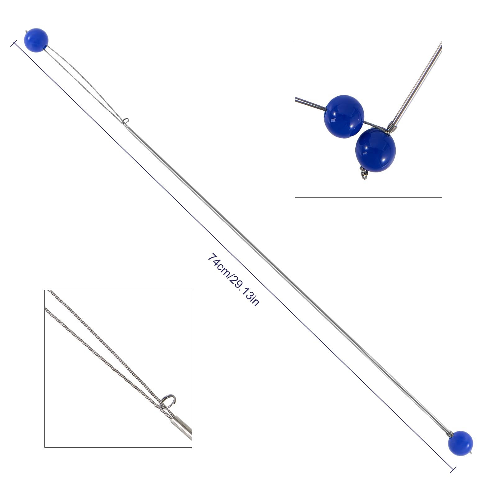 Ricenp close-up stainless steel tips highlighting corrosion resistance and strength