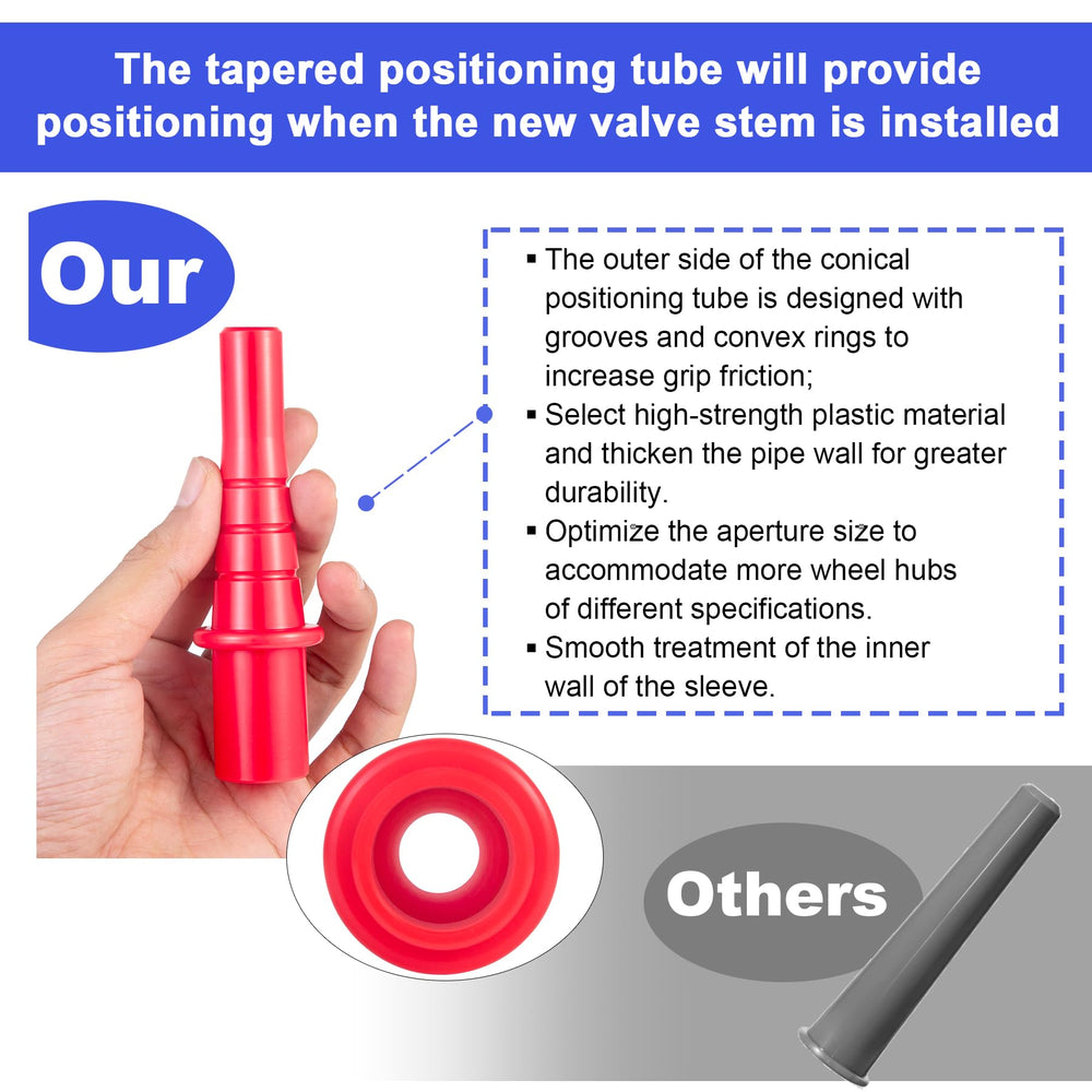 Richcat T-shaped hook close-up for fast valve core extraction