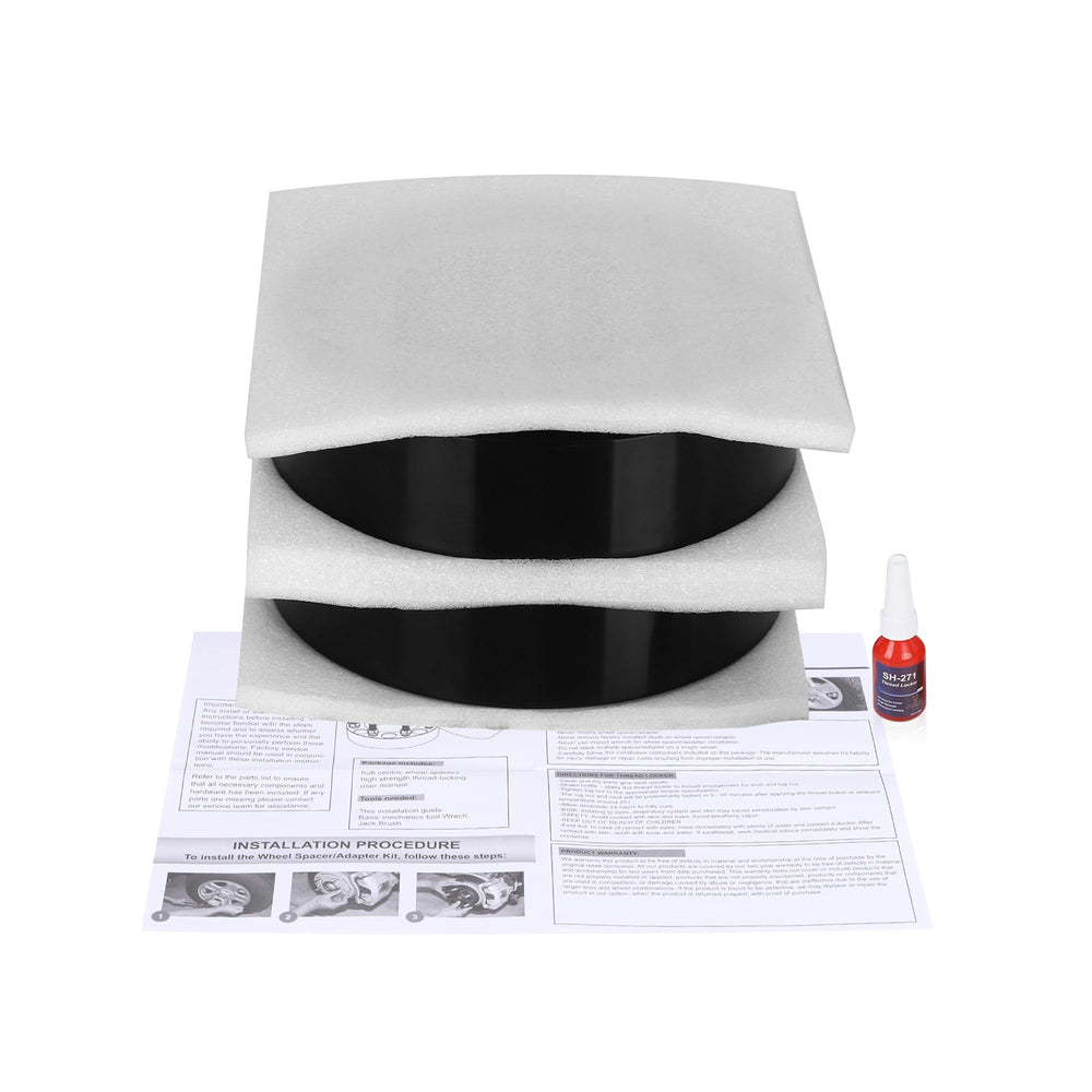 Richeer packaging with studs and nuts showing complete hardware benefit