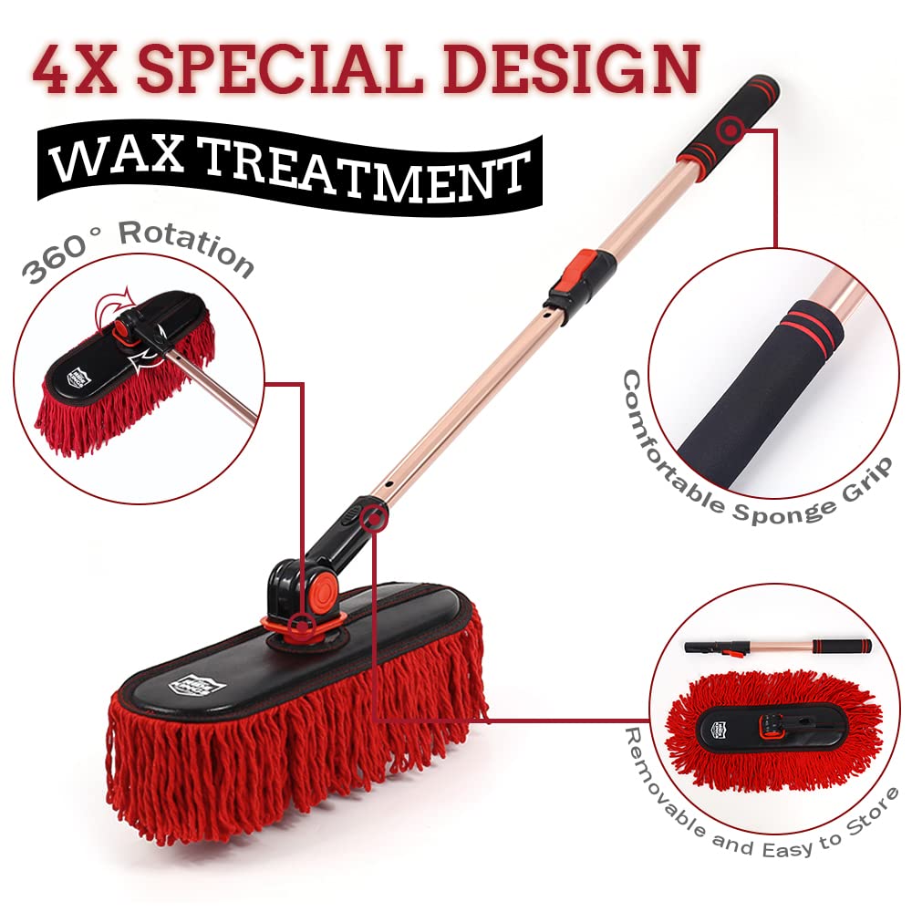 RIDE KINGS detailing brush bristles close-up reaching seams and crevices