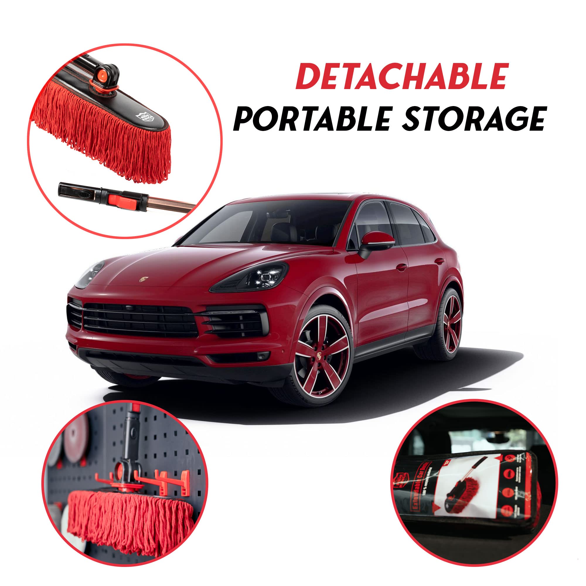 RIDE KINGS folded for storage inside trunk with compact portability benefit