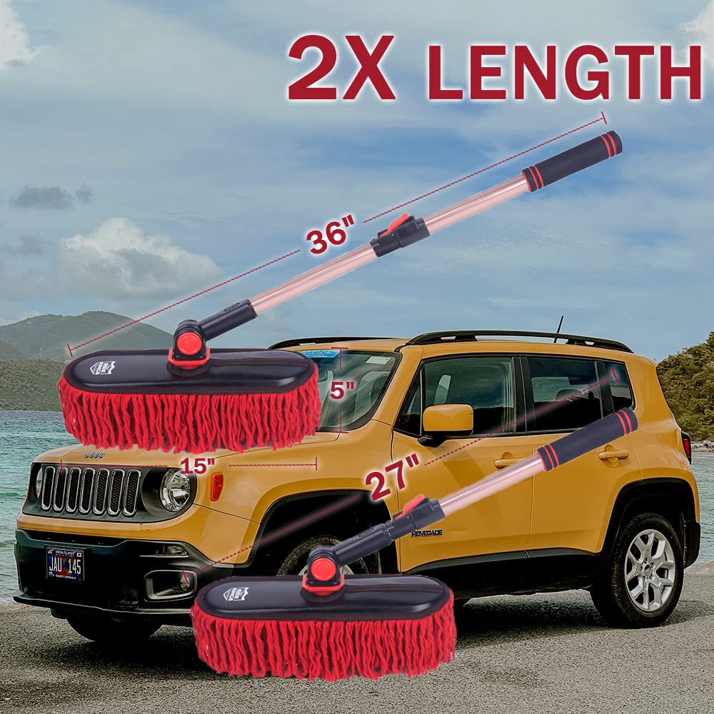 RIDE KINGS large mop head detail protecting paint finish
