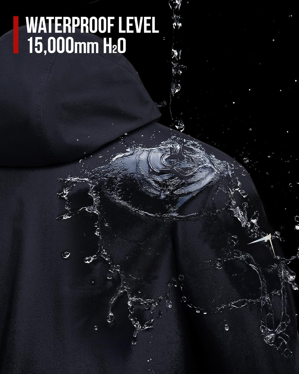RIDEIRON reflective strip detail increasing nighttime visibility