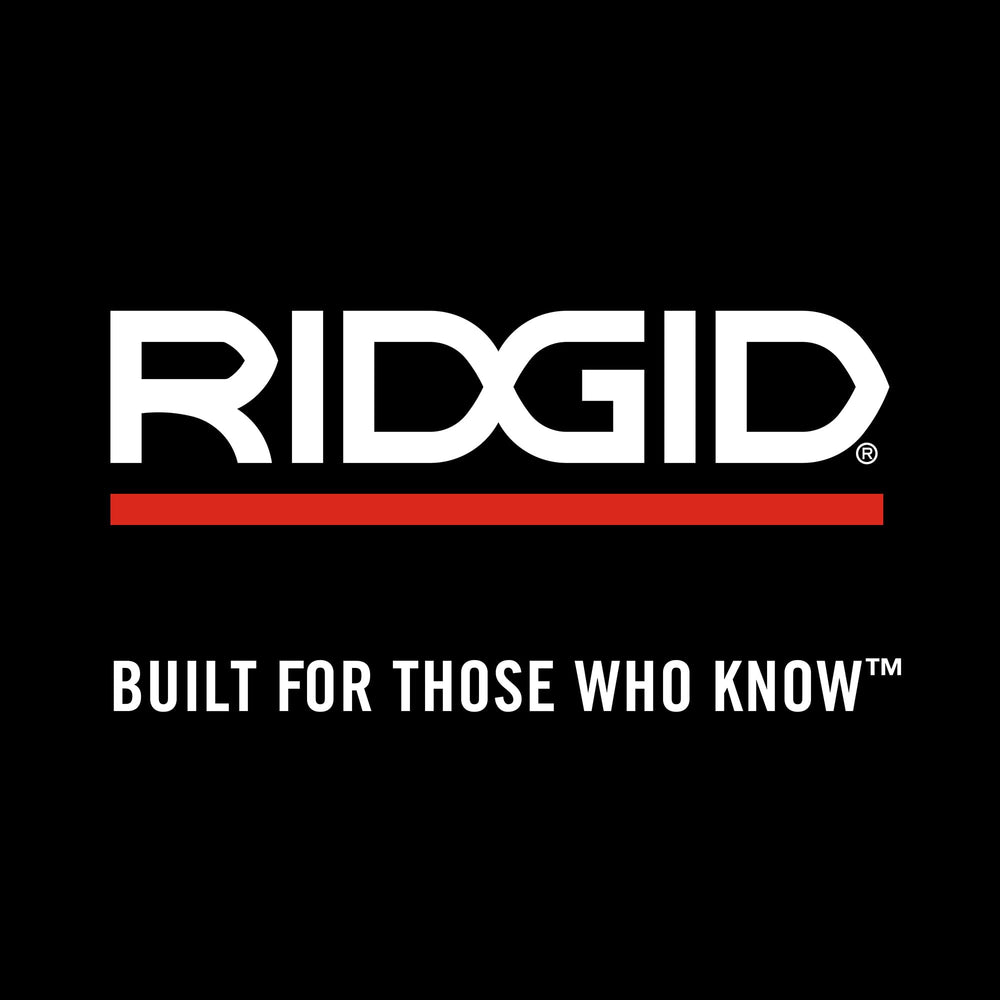 RIDGID tool held in hand for scale, compact and jobsite-portable