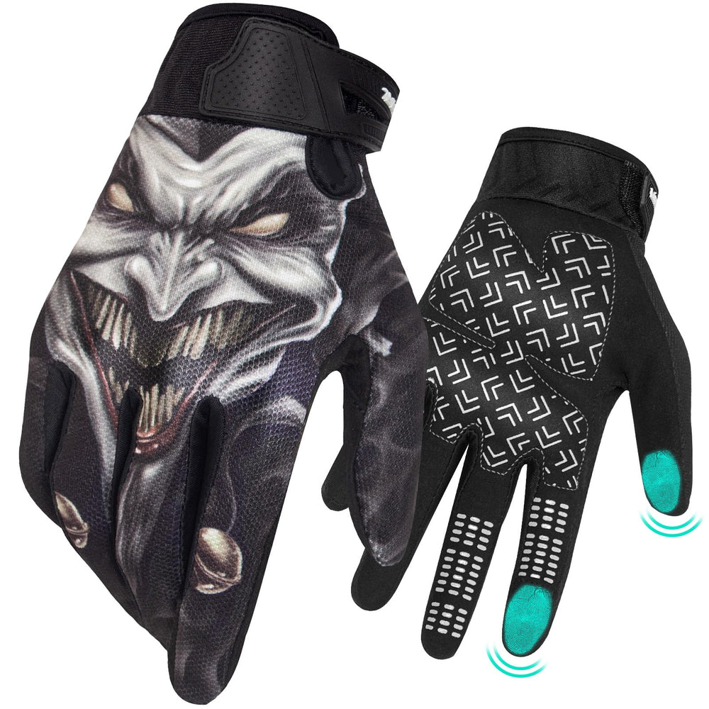 RIGWARL gloves front view showing fit and wrist closure for secure comfort