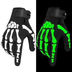RIGWARL front view showing skeleton glow and secure fit for visibility