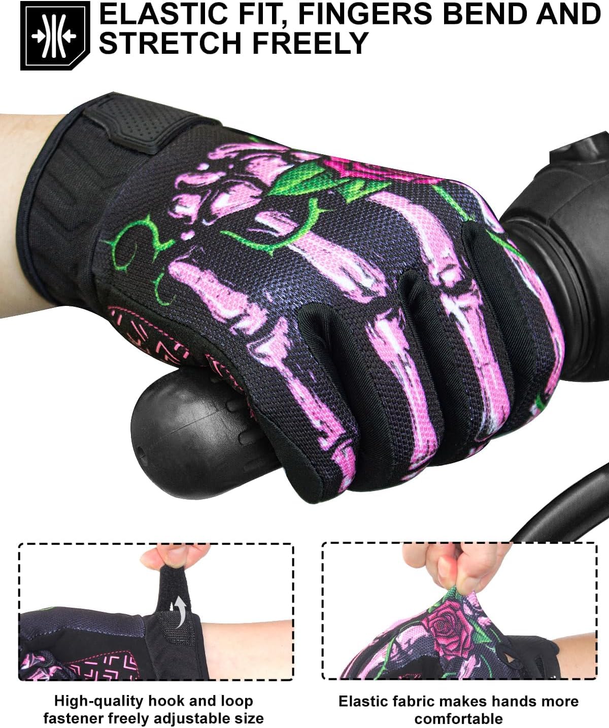 RIGWARL gloves worn on trail ride showing sporty style and protection
